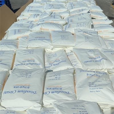 Цитрат натрия пищевого качества Na3C6H5O7 с сертификацией ISO и CAS 68-04-2