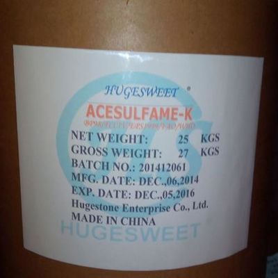Высокая производительность Acesulfame-K для натуральных пищевых ингредиентов Mfcd00043833 C4H4KNO4S
