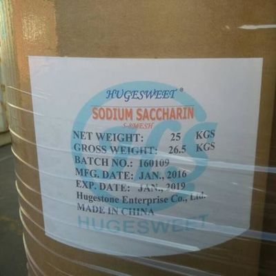 Продовольственное подсластитель натрий сахарин CAS No 6155-57-3 Bp/USP/Ep/FCC с спецификацией Bp/USP/Ep/FCC